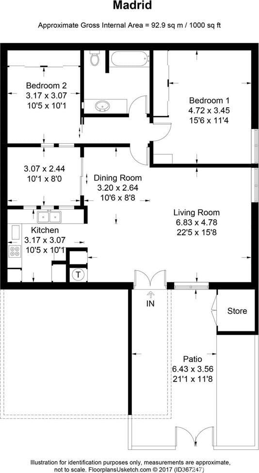 170 Avenida Majorca Unit A, Laguna Woods, CA 92637 - view of room layout