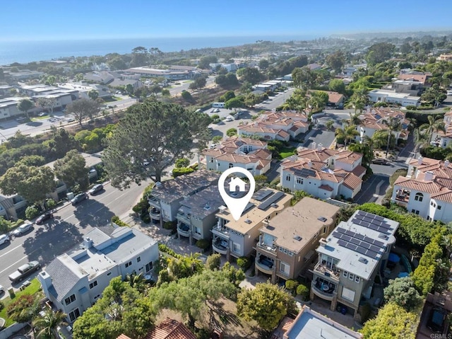 834 S Cedros, Solana Beach, CA 92075 - aerial view of residential area featuring a nearby body of water