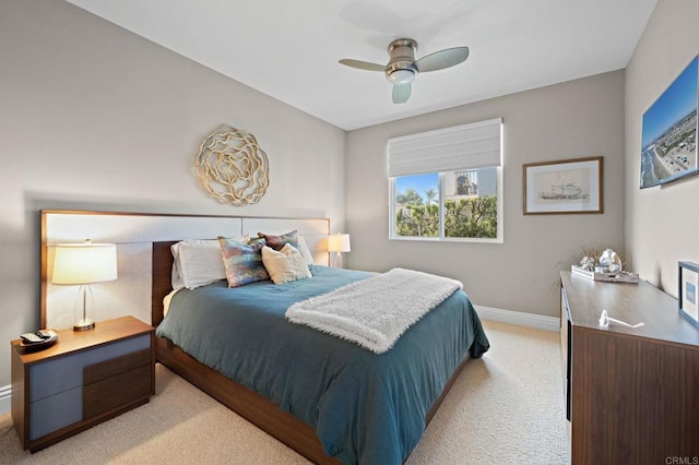 834 S Cedros, Solana Beach, CA 92075 - bedroom featuring light colored carpet and a ceiling fan
