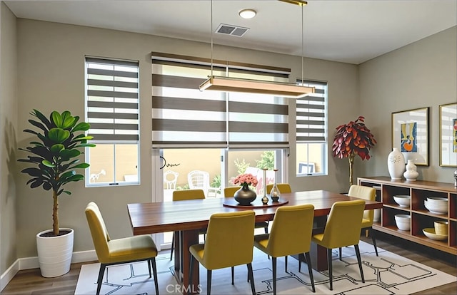 15530 Bonsai Way, Tustin, CA 92782 - dining room with wood finished floors and baseboards