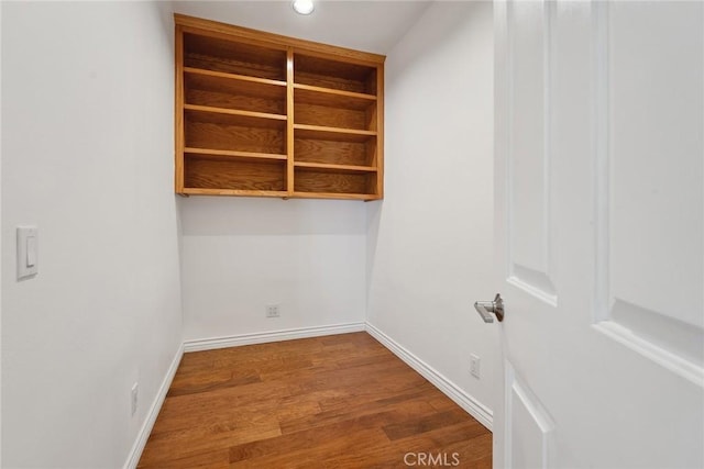 22501 Marilla St, Chatsworth, CA 91311 - unfurnished room with wood finished floors and recessed lighting