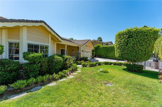 22501 Marilla St, Chatsworth, CA 91311 - view of side of home featuring an attached garage