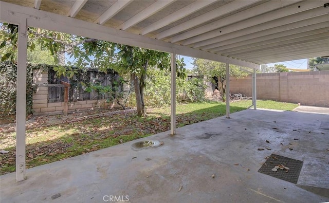 12911 Browning Ave, North Tustin, CA 92705 - fenced backyard with a patio