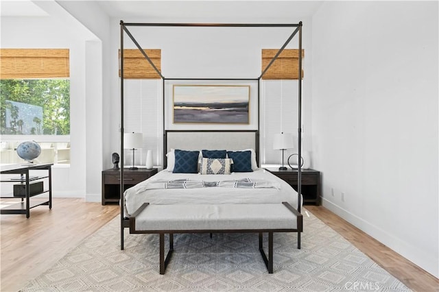 56610 Muirfield Ln, Quinta, CA 92253 - bedroom featuring light wood-style flooring and baseboards