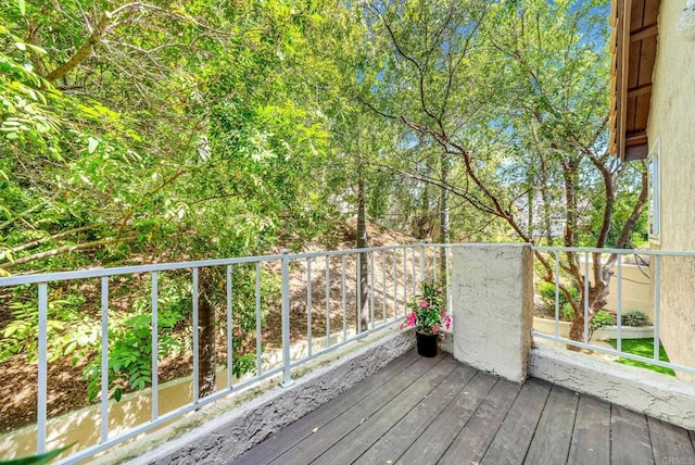 18103 Smokesignal Dr, San Diego, CA 92127 - view of wooden deck