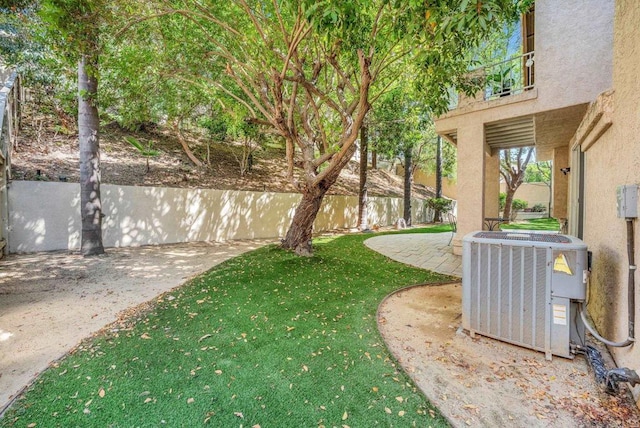 18103 Smokesignal Dr, San Diego, CA 92127 - view of yard with a patio and a balcony