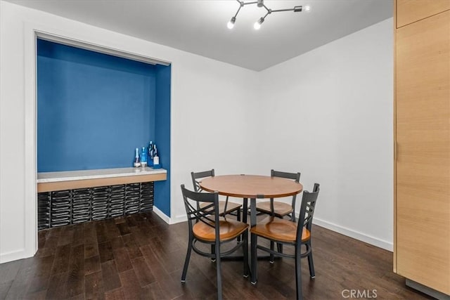 1411 N Hayworth Ave Unit 15, West Hollywood, CA 90046 - dining space featuring wood finished floors and baseboards
