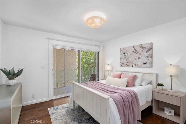 10255 Overhill Dr, Santa Ana, CA 92705 - bedroom with access to outside and wood finished floors