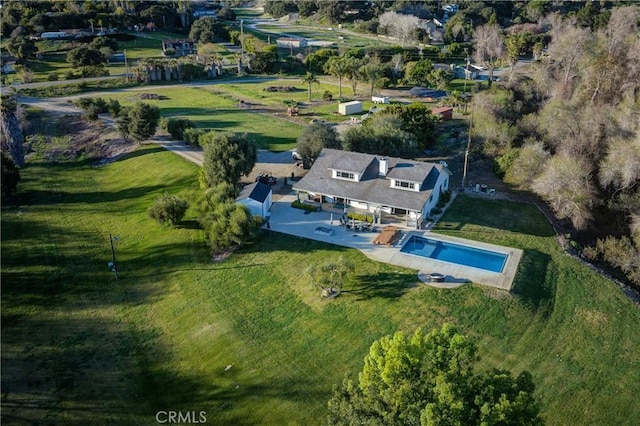 2166 Lopez Dr, Arroyo Grande, CA 93420 - aerial overview of property's location featuring a pool area