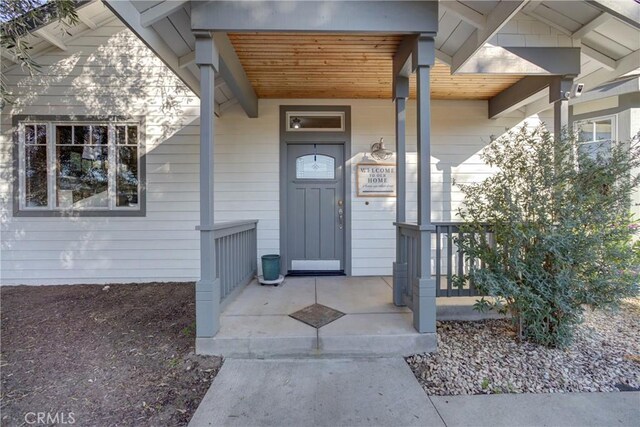 2166 Lopez Dr, Arroyo Grande, CA 93420 - view of exterior entry with a porch