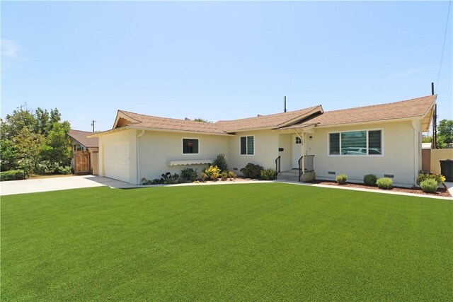 1116 N Center St, Orange, CA 92867 - single story home featuring stucco siding, an attached garage, and concrete driveway