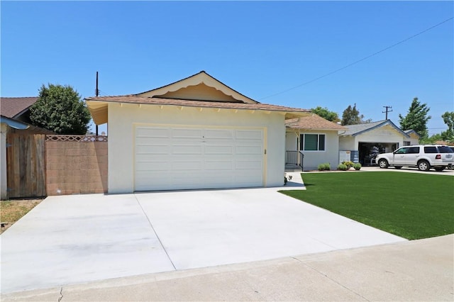 1116 N Center St, Orange, CA 92867 - single story home with stucco siding, a front lawn, driveway, and an attached garage