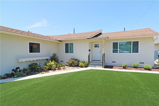 1116 N Center St, Orange, CA 92867 - single story home featuring a front lawn, crawl space, and stucco siding