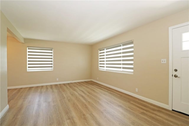 1116 N Center St, Orange, CA 92867 - foyer featuring wood finished floors and baseboards