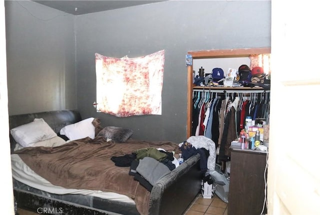 164 N Townsend Ave, City Terrace, CA 90063 - tiled bedroom featuring a closet