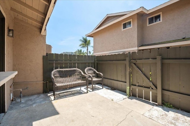 955 Amistad Pl Unit C, El Cajon, CA 92019 - view of patio with a gate