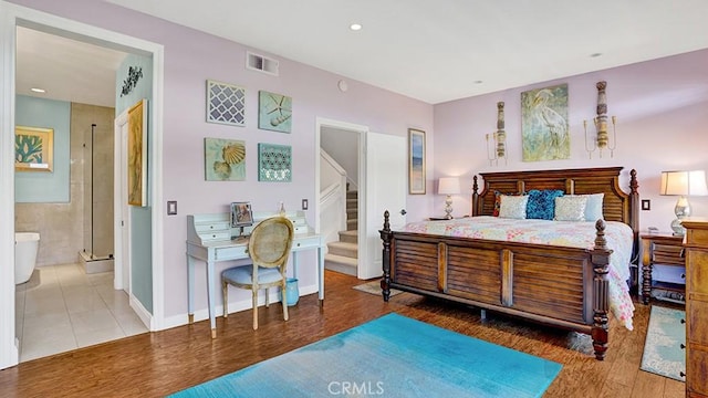 24965 Seagate, Dana Point, CA 92629 - bedroom featuring wood finished floors and recessed lighting
