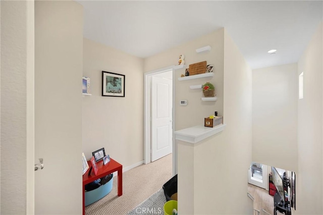 1152 Newberry Ln, Claremont, CA 91711 - hall with light carpet and baseboards