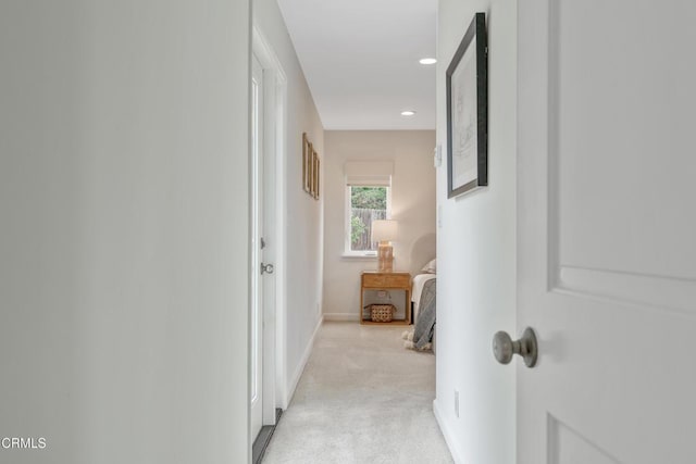 455 E Laurel Ave, Sierra Madre, CA 91024 - corridor featuring light colored carpet and recessed lighting