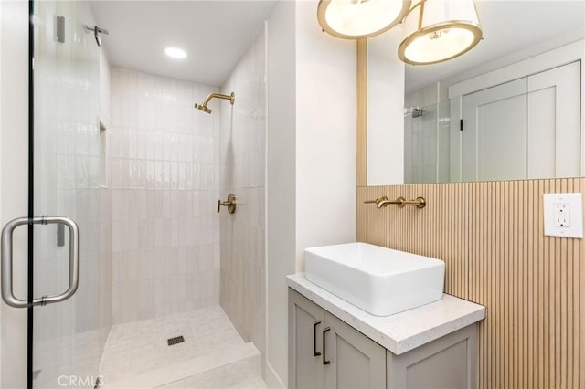 245 Surf Pl, Seal Beach, CA 90740 - full bath with a stall shower and vanity