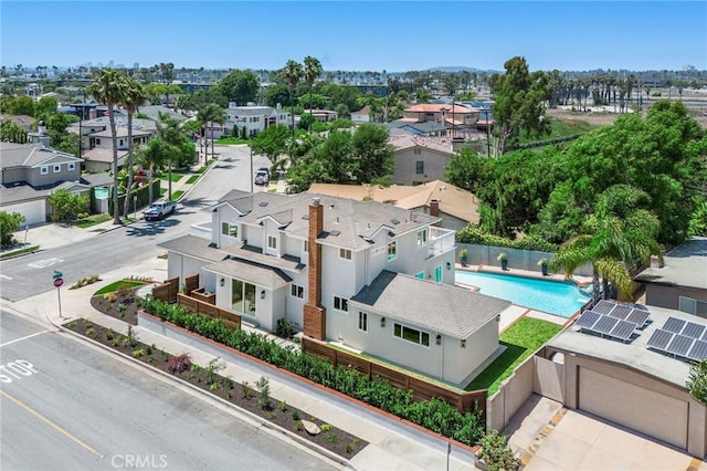 245 Surf Pl, Seal Beach, CA 90740 - aerial view of residential area featuring a pool area
