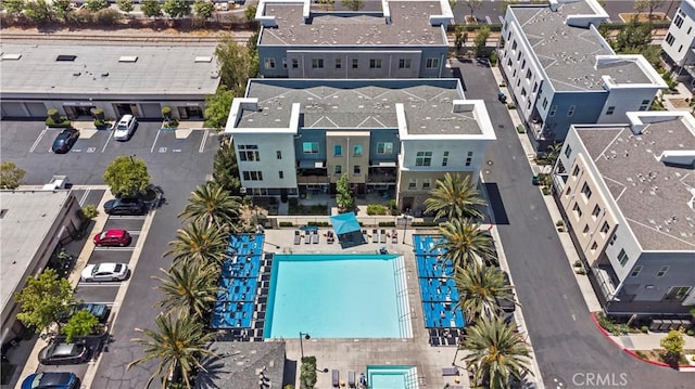 253 Steely, Irvine, CA 92614 - bird's eye view of a pool area