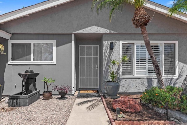 2046 Ups Cir, Oceanside, CA 92054 - doorway to property with stucco siding