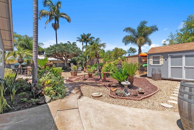 2046 Ups Cir, Oceanside, CA 92054 - view of patio / terrace with a storage unit
