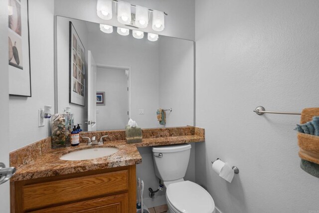 210 Belflora Way, Oceanside, CA 92057 - half bathroom with toilet and vanity