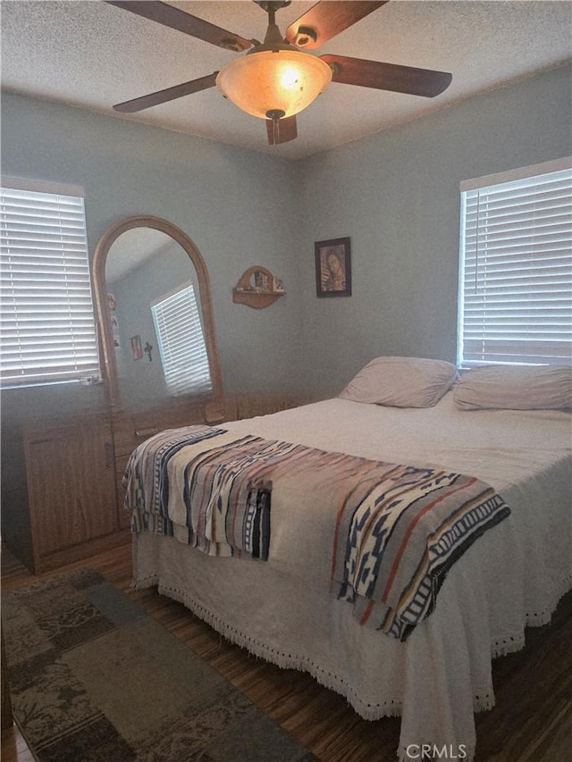 12157 Nava St, Norwalk, CA 90650 - bedroom with wood finished floors and ceiling fan