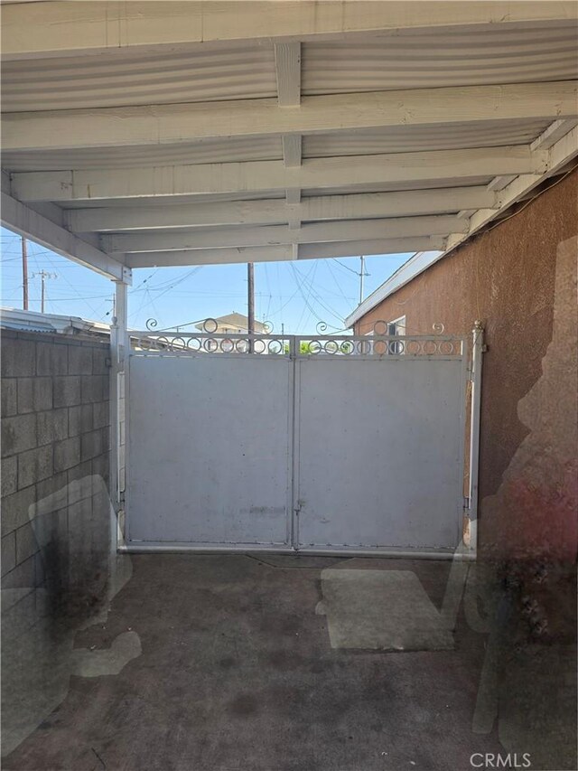 12157 Nava St, Norwalk, CA 90650 - view of patio / terrace with a gate