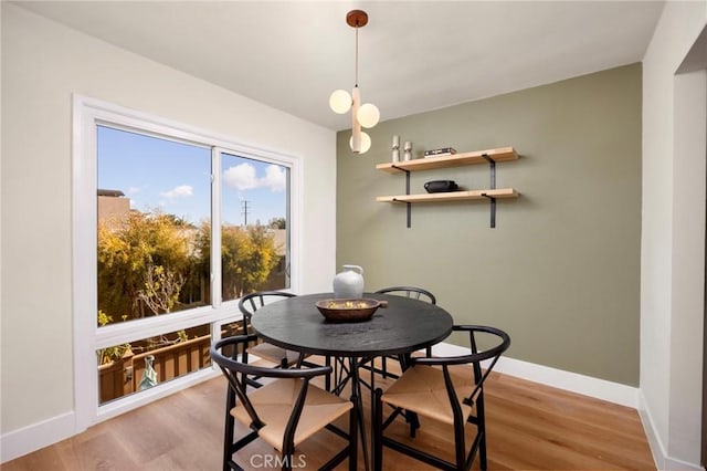 1010 Palm Ave Unit 207, West Hollywood, CA 90069 - dining area with light wood finished floors