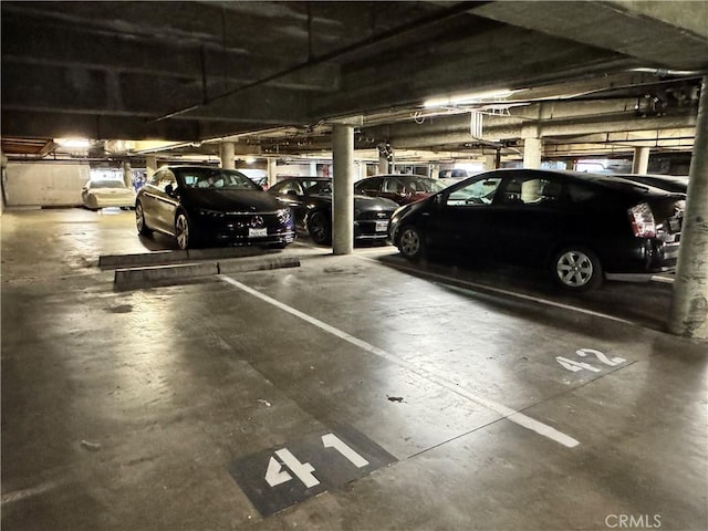1010 Palm Ave Unit 207, West Hollywood, CA 90069 - view of parking garage