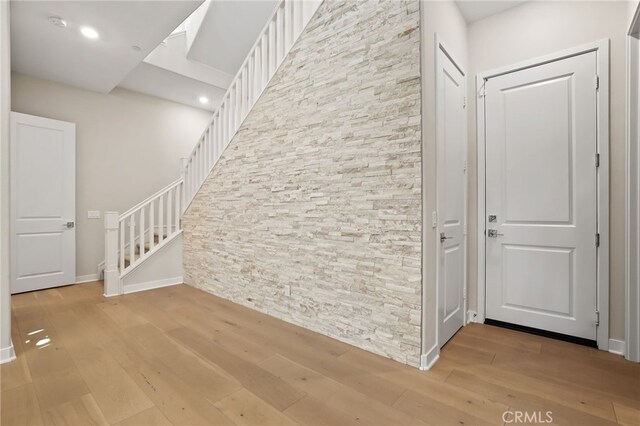 133 Denali, Lake Forest, CA 92630 - stairway with wood-type flooring and recessed lighting