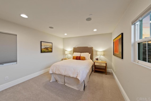 15614 S Chevy Chase, San Diego, CA 92127 - bedroom with recessed lighting and light colored carpet