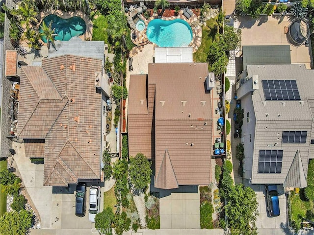 13906 Lexicon Ave, Sylmar, CA 91342 - bird's eye view of a pool