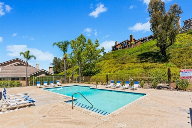710 S Tourmaline Ct, Anaheim Hills, CA 92807 - community pool featuring a patio area