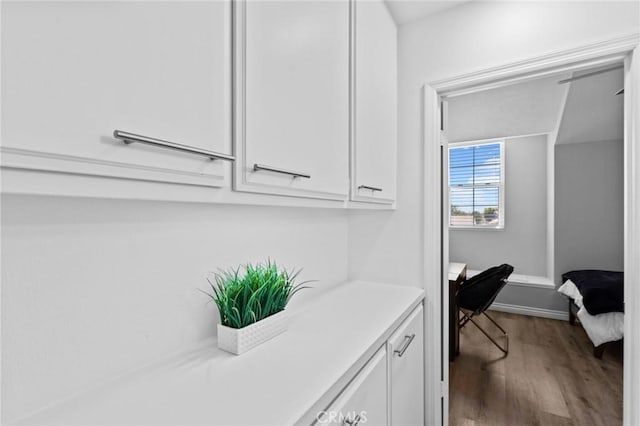 710 S Tourmaline Ct, Anaheim Hills, CA 92807 - detailed view of wood finished floors and baseboards