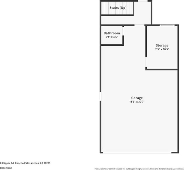 8 Clipper Rd, Rancho Palos Verdes, CA 90275 - view of floor plan / room layout