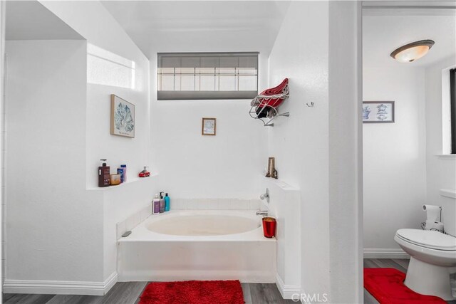 37908 52nd St E, Palmdale, CA 93552 - full bath with a bath and wood finished floors