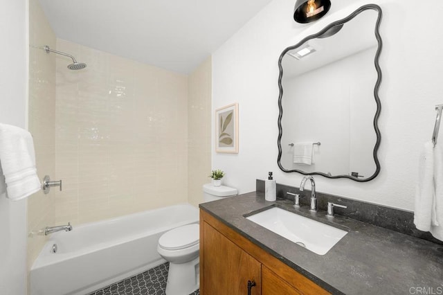 10437 Hermanos Rd, San Diego, CA 92124 - full bathroom featuring vanity and washtub / shower combination