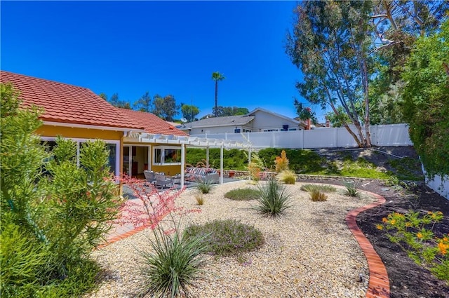 24482 Chrisanta Dr, Mission Viejo, CA 92691 - view of yard with a pergola and a patio