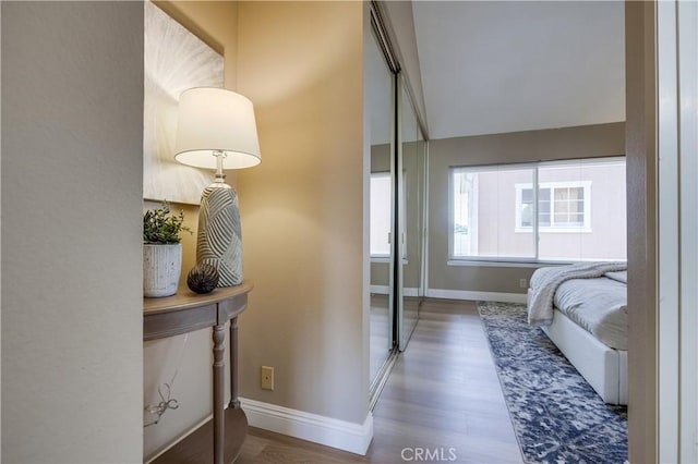 24482 Chrisanta Dr, Mission Viejo, CA 92691 - bedroom with baseboards and wood finished floors