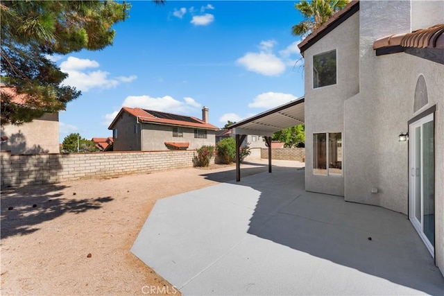 37921 Tackstem St, Palmdale, CA 93552 - fenced backyard with a patio
