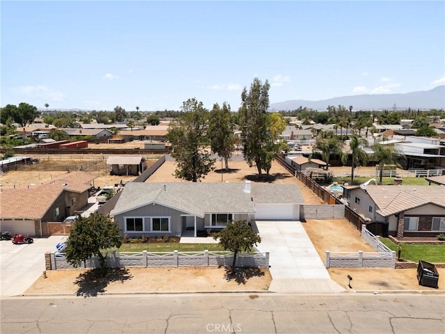 11187 58th St, Jurupa Valley, CA 91752 - aerial view of residential area featuring mountains