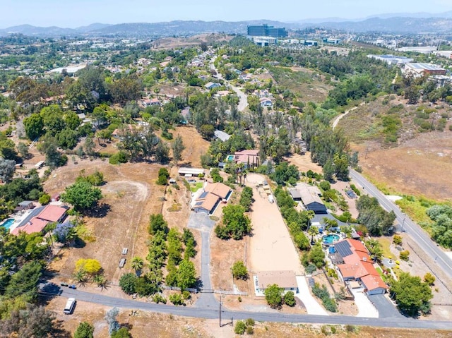 2605 Kauana Loa Dr, Escondido, CA 92029 - aerial view of a mountain backdrop