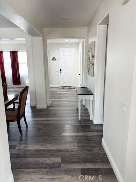 12920 La Costa Ct, Hesperia, CA 92344 - hall featuring baseboards and wood finished floors