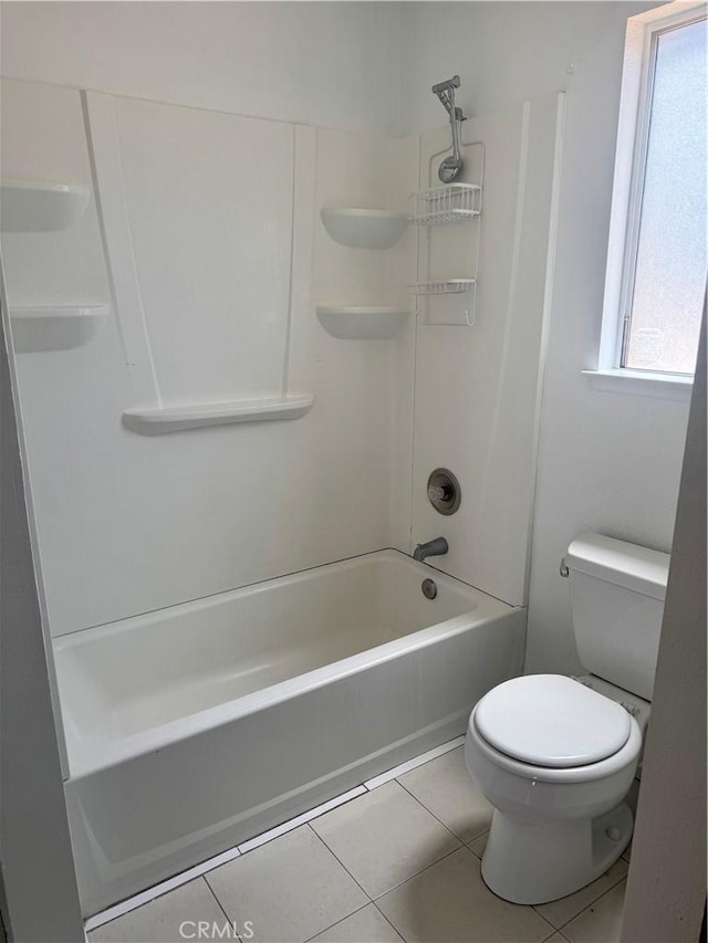 16840 Mackennas Gold Ave, Lake Los Angeles, CA 93591 - bathroom with tile patterned flooring and shower / tub combination