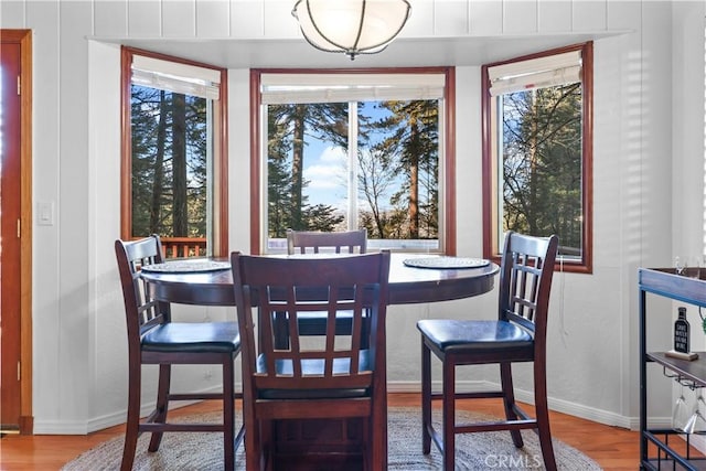 28410 Altamont Ct, Lake Arrowhead, CA 92352 - dining room featuring wood finished floors and healthy amount of natural light