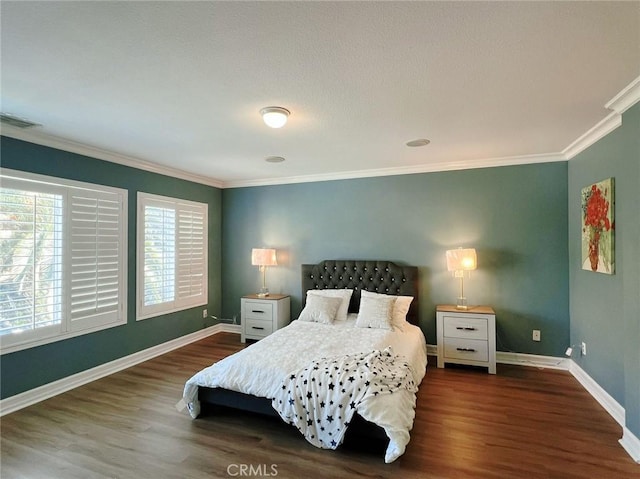 4717 Torrey Pines Dr, Chino Hills, CA 91709 - bedroom featuring wood finished floors and crown molding